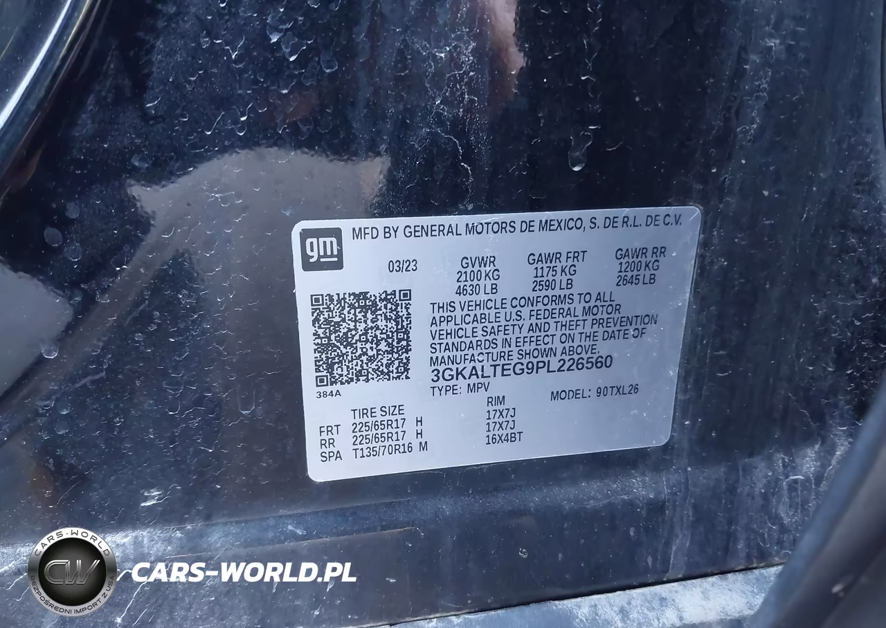 2023 GMC Terrain Awd Sle VIN:3GKALTEG9PL226560 - 9