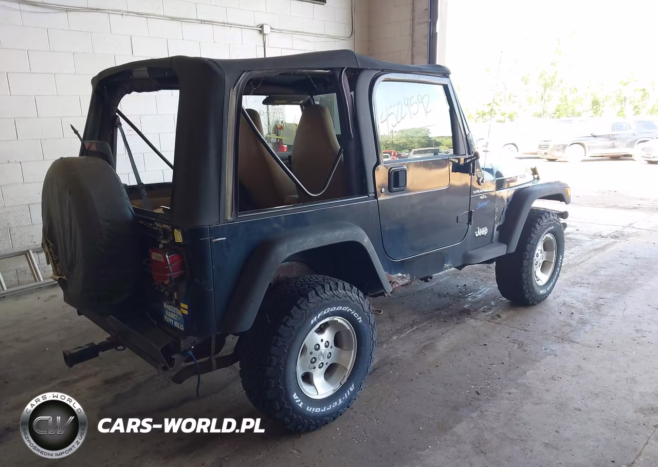 1997 Jeep Wrangler Sport VIN:1J4FY19S2VP518052 - 4