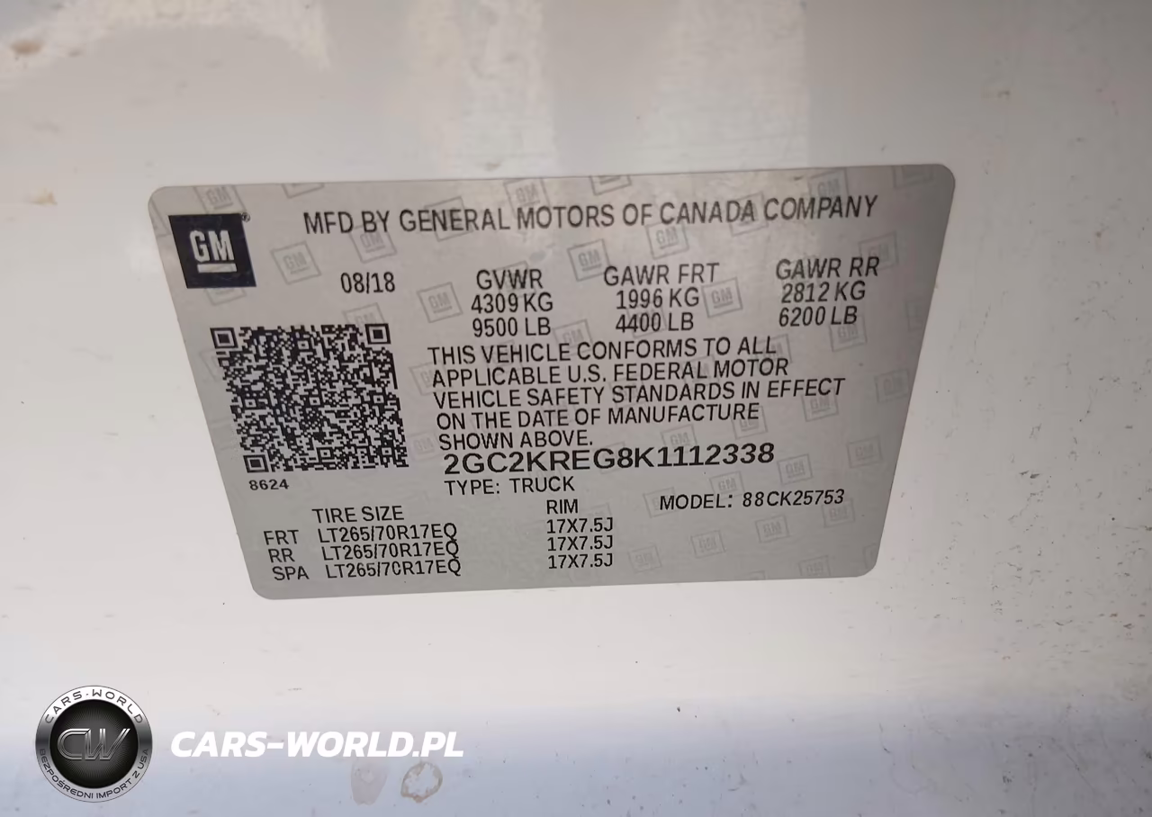 2019 Chevrolet Silverado 2500Hd Wt VIN:2GC2KREG8K1112338 - 9