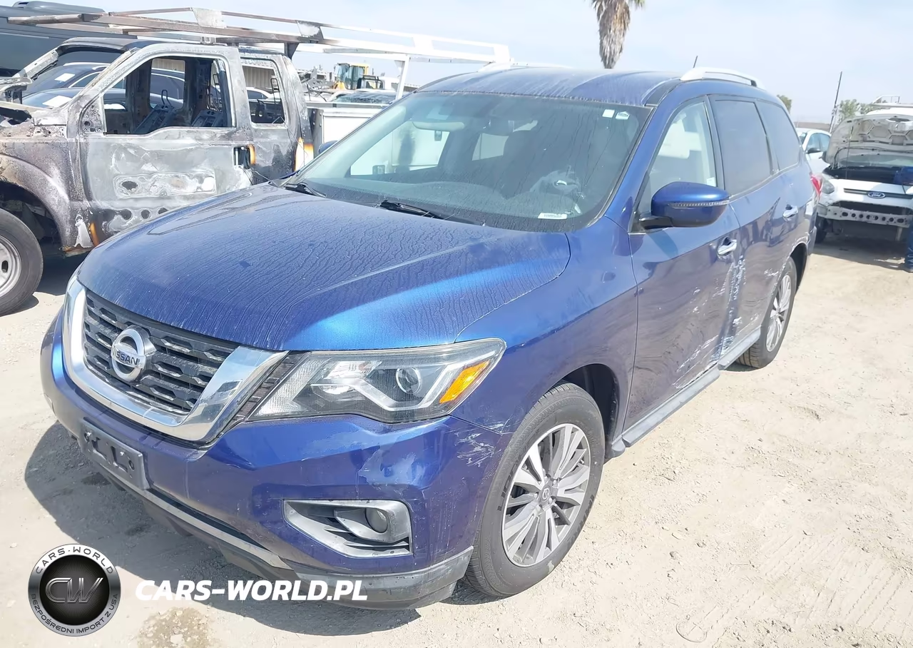 2018 Nissan Pathfinder Sv VIN:5N1DR2MM3JC606405 - 2