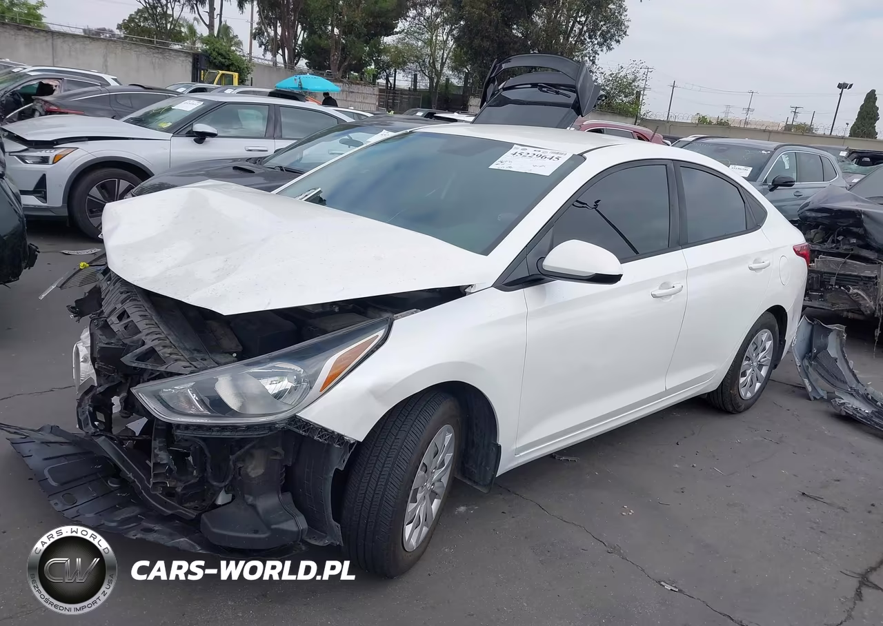 2020 Hyundai Accent Se VIN:3KPC24A66LE125291 - 2
