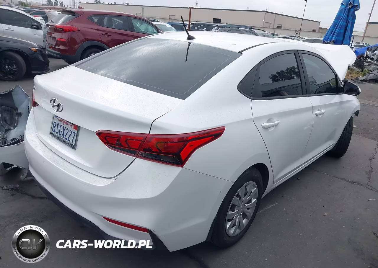 2020 Hyundai Accent Se VIN:3KPC24A66LE125291 - 4
