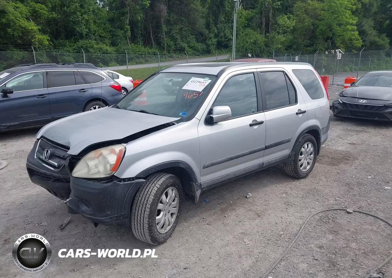 2006 Honda Cr-V Ex VIN:SHSRD788X6U423587 - 2