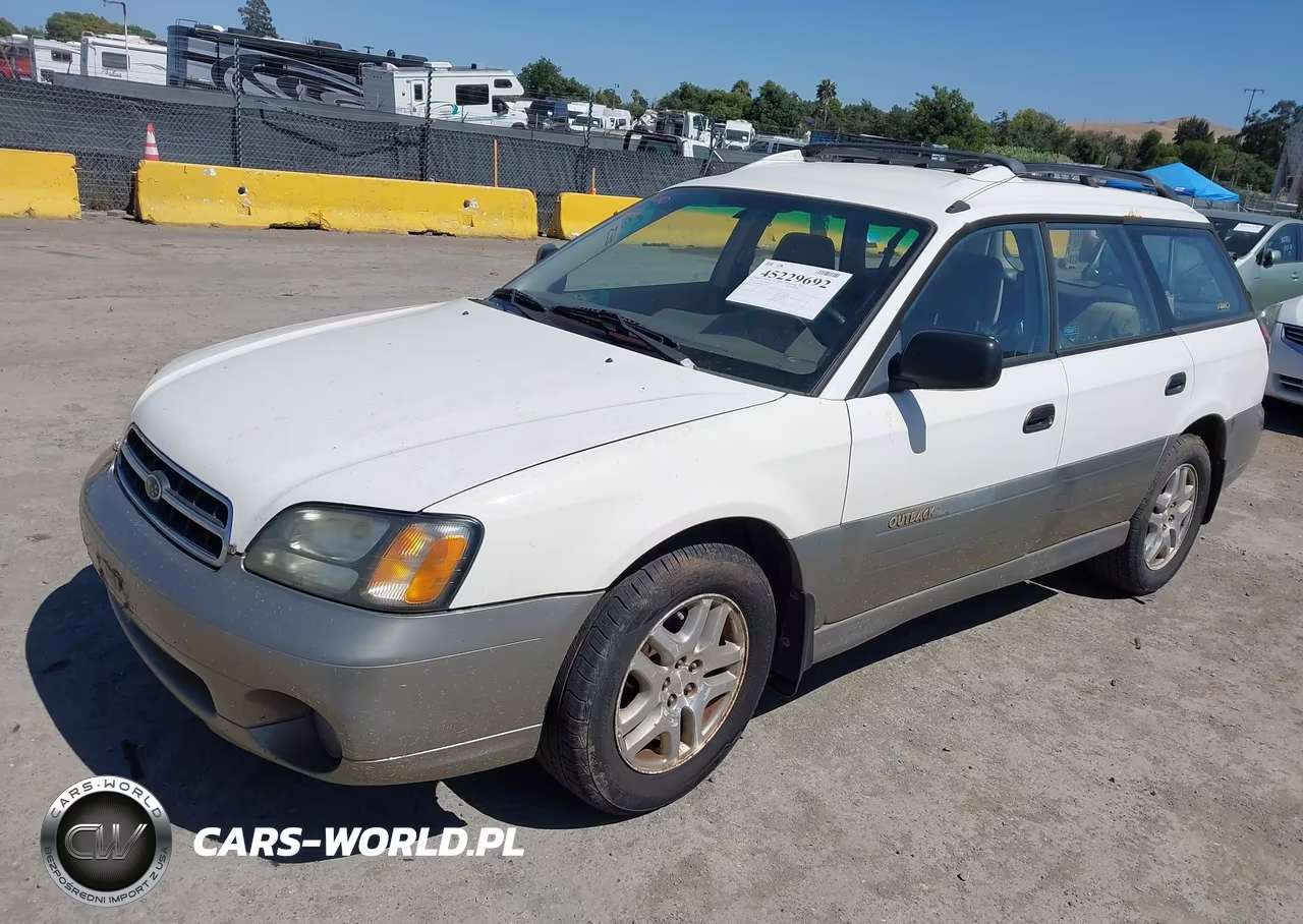 2001 Subaru Outback VIN:4S3BH675916654791 - 2