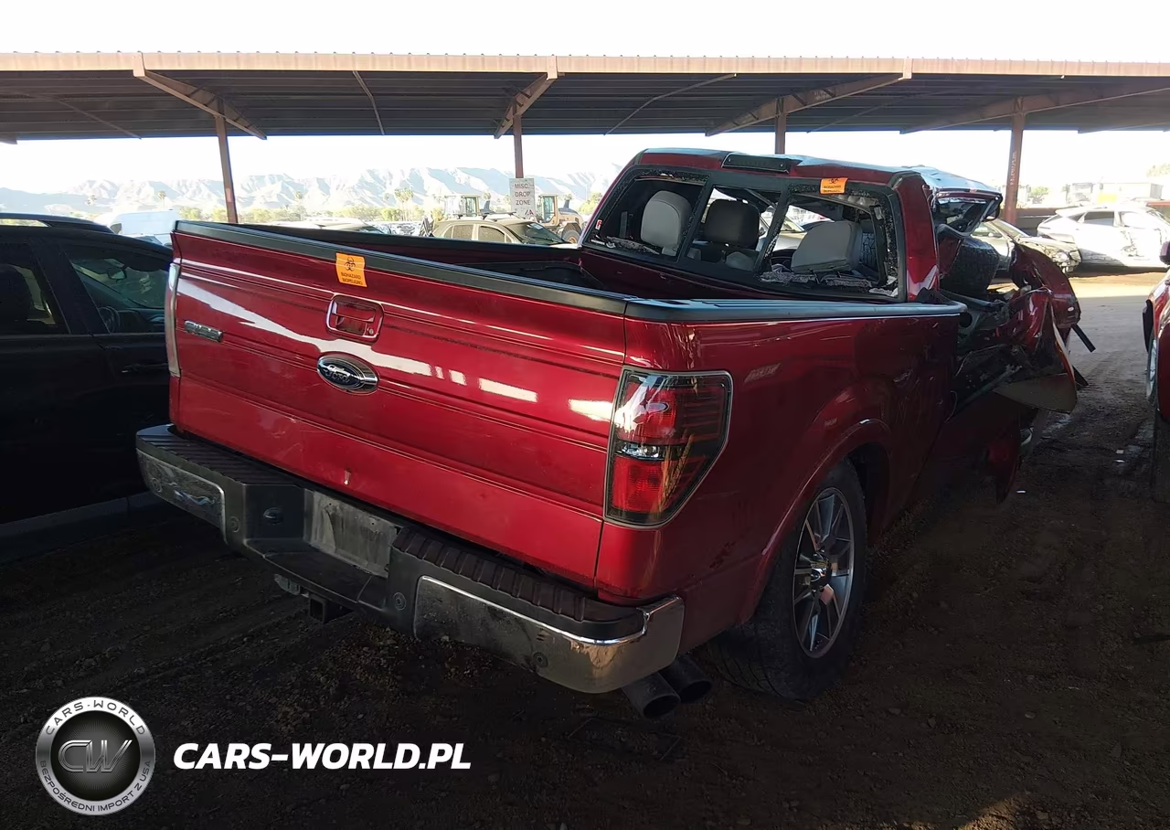 2014 Ford F-150 Lariat VIN:1FTFX1CF4EFB45087 - 4