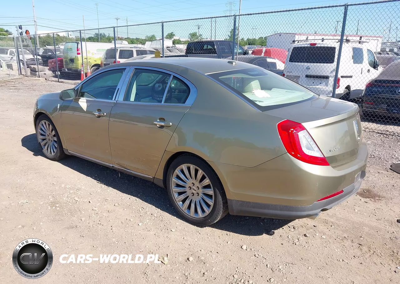 2013 Lincoln Mks VIN:1LNHL9DK6DG609791 - 3