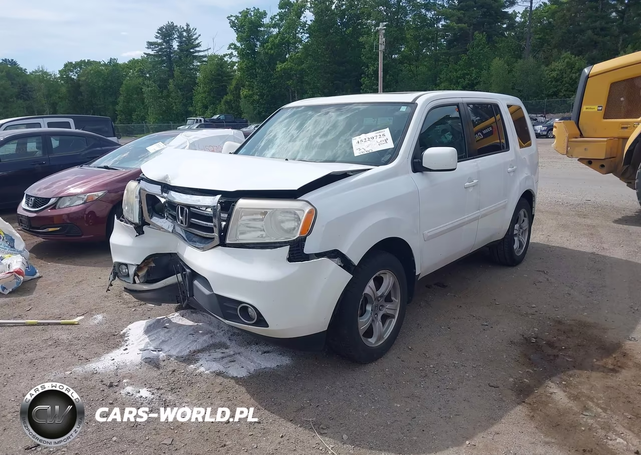 2013 Honda Pilot Ex-L VIN:5FNYF4H57DB080980 - 2