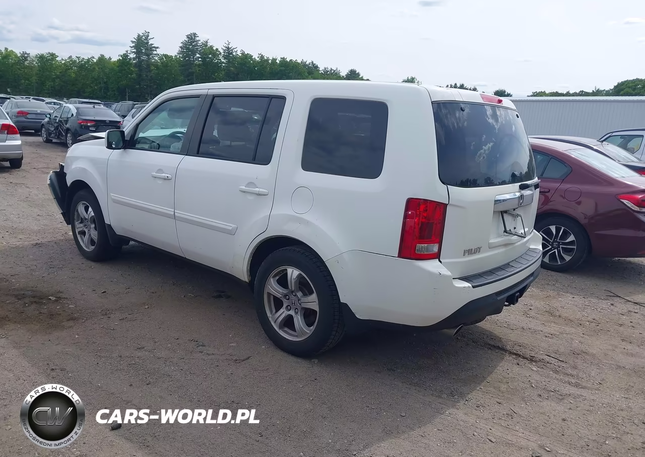 2013 Honda Pilot Ex-L VIN:5FNYF4H57DB080980 - 3