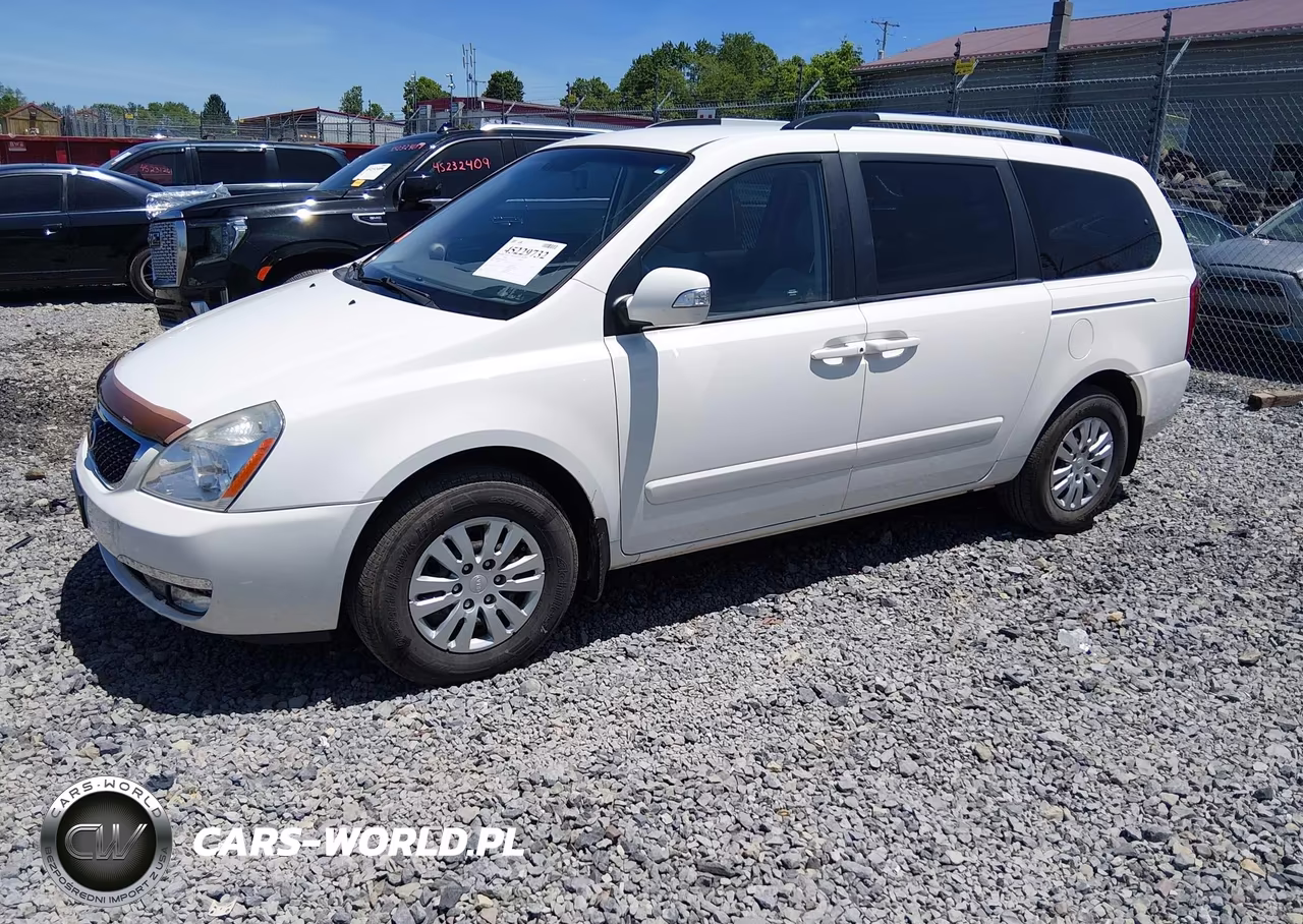 2014 Kia Sedona Lx VIN:KNDMG4C79E6570760 - 2