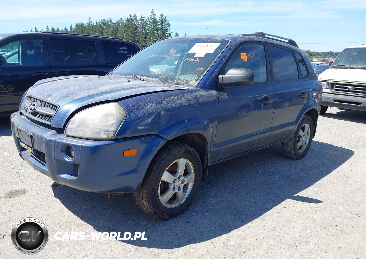2008 Hyundai Tucson Gls VIN:KM8JM12B08U828854 - 2