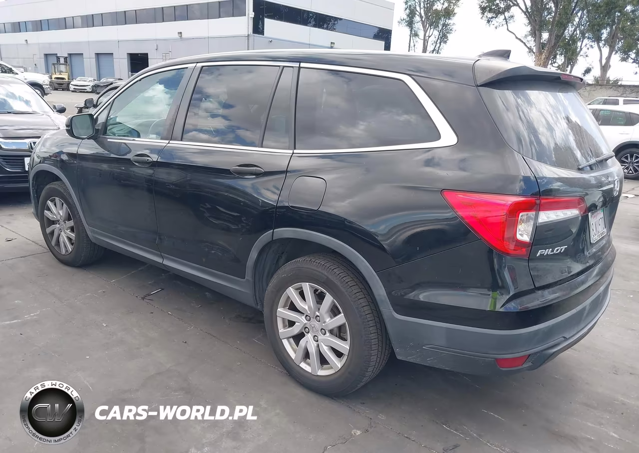 2019 Honda Pilot Lx VIN:5FNYF5H17KB022884 - 3