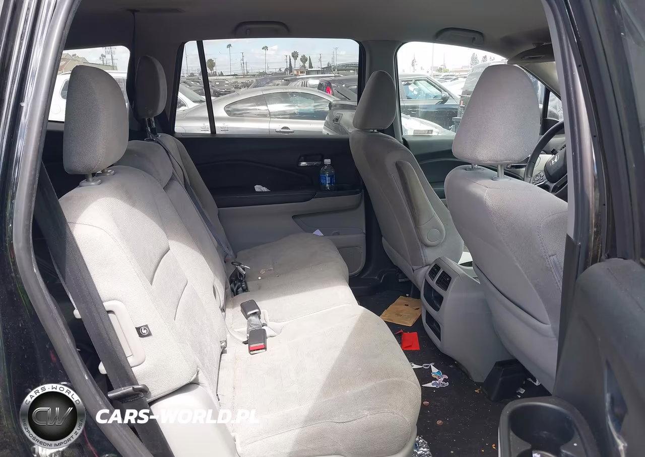 2019 Honda Pilot Lx VIN:5FNYF5H17KB022884 - 8
