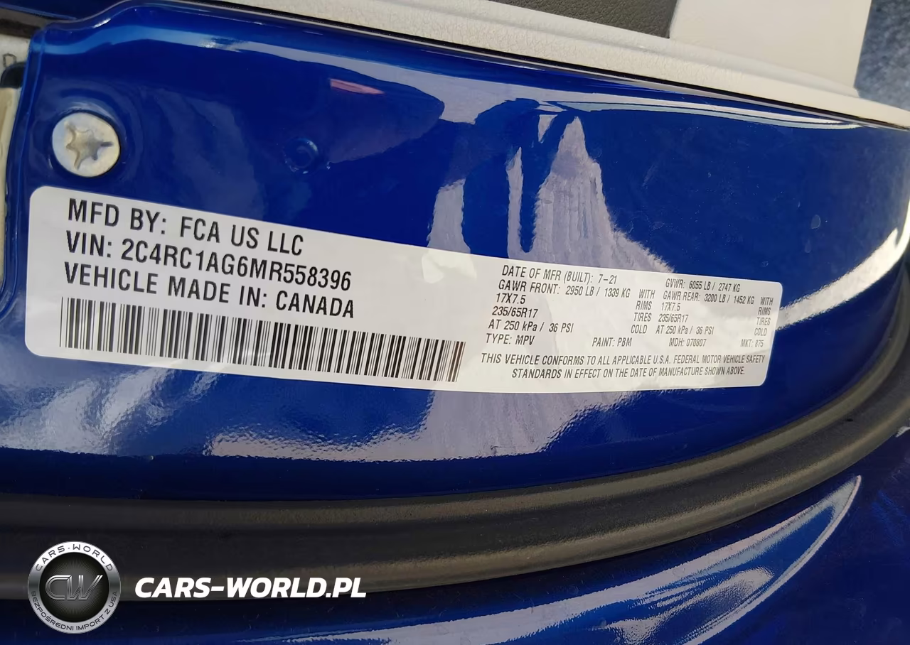 2021 Chrysler Voyager L VIN:2C4RC1AG6MR558396 - 9