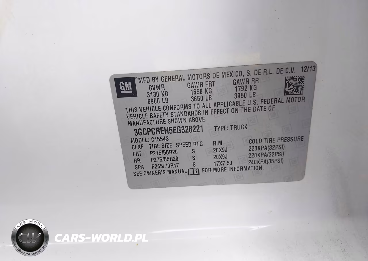 2014 Chevrolet Silverado 1500 1Lt VIN:3GCPCREH5EG328221 - 9