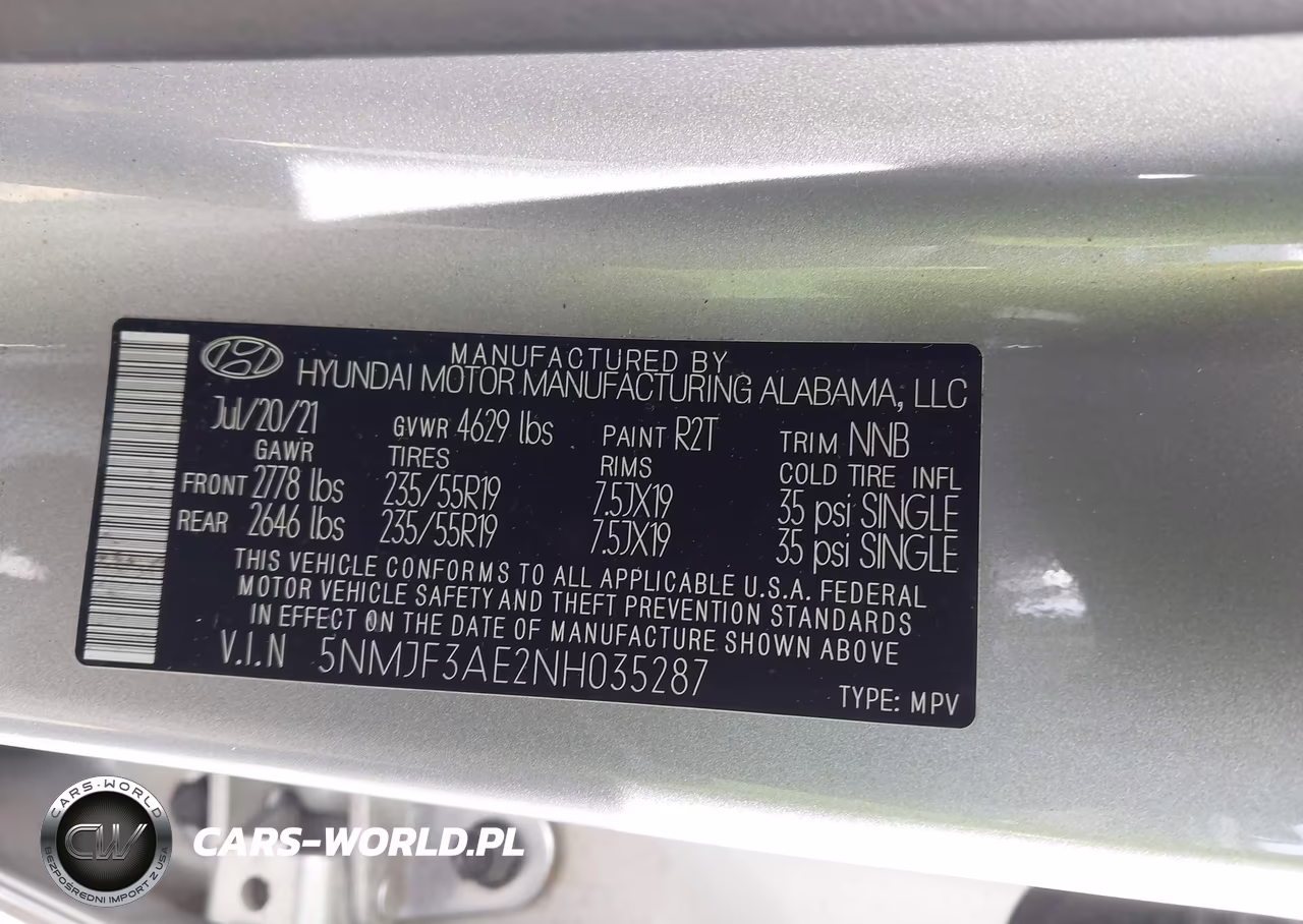 2022 Hyundai Tucson Sel VIN:5NMJF3AE2NH035287 - 9