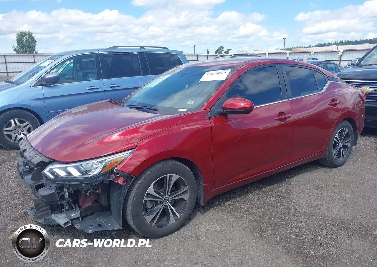 2022 Nissan Sentra Sv Xtronic Cvt VIN:3N1AB8CV9NY232035 - 2