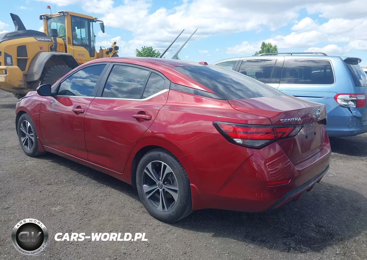 2022 Nissan Sentra Sv Xtronic Cvt VIN:3N1AB8CV9NY232035 - 3