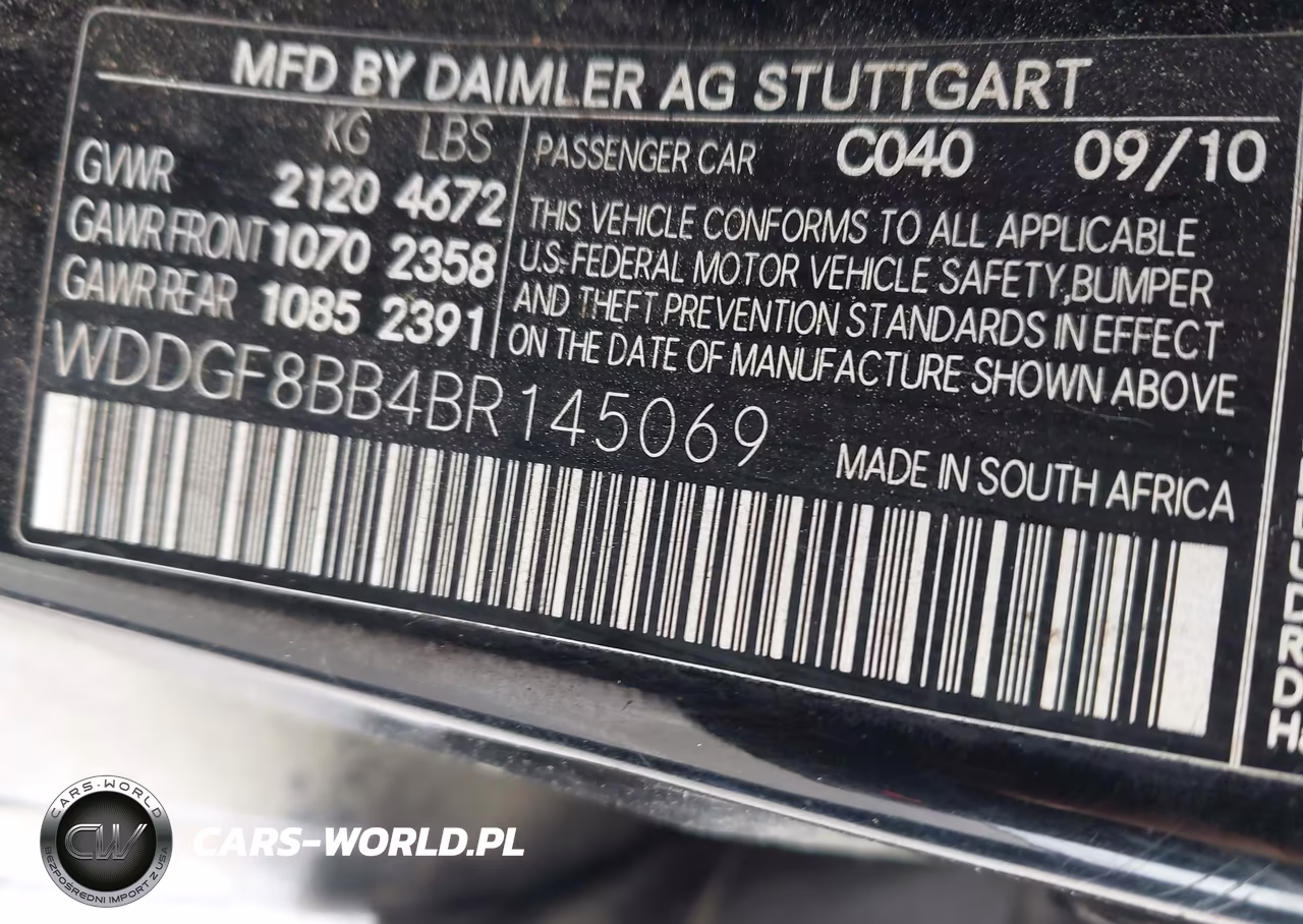 2011 Mercedes-Benz C 300 Luxury 4Matic-Sport 4Matic VIN:WDDGF8BB4BR145069 - 9