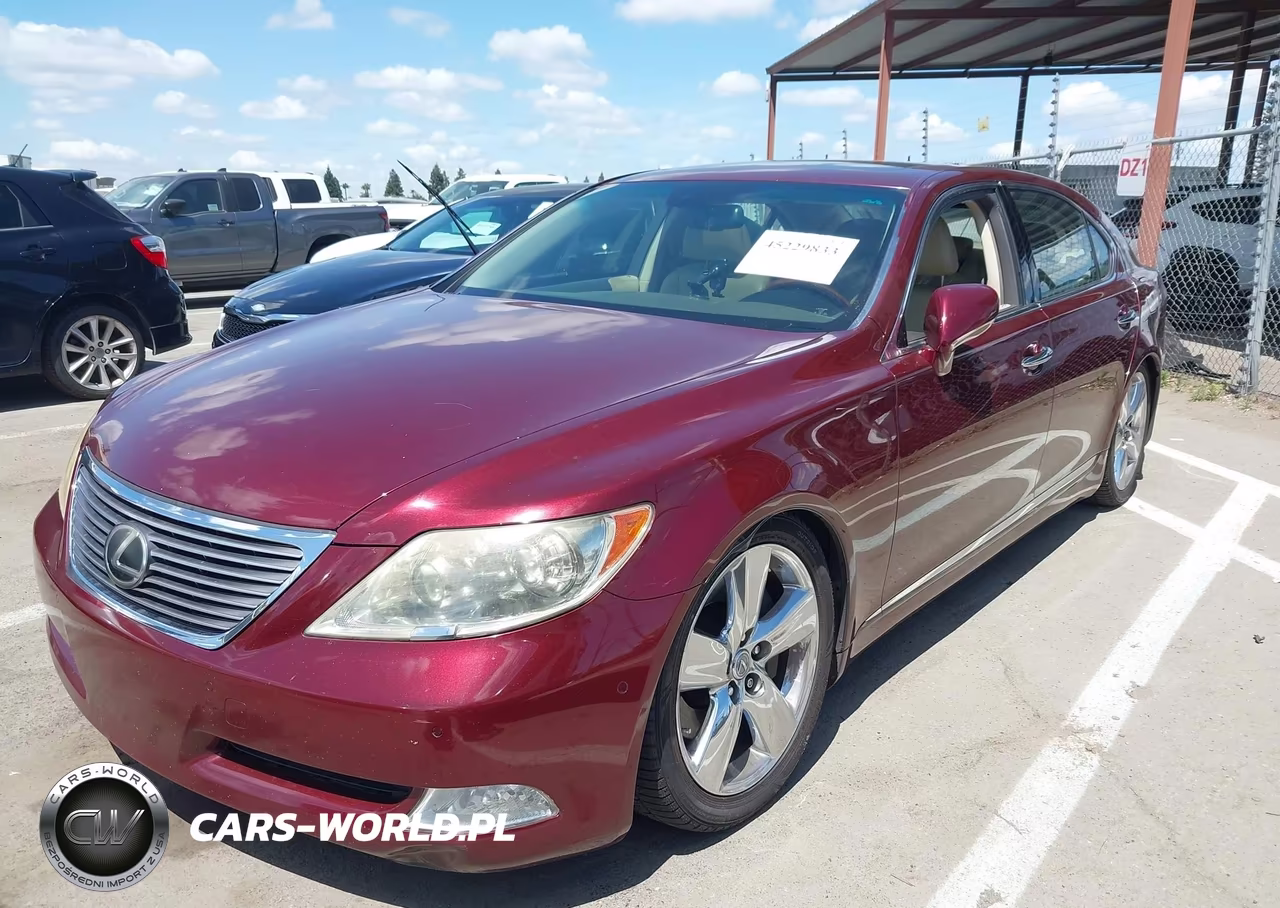 2009 Lexus Ls 460 L VIN:JTHGL46FX95035670 - 2