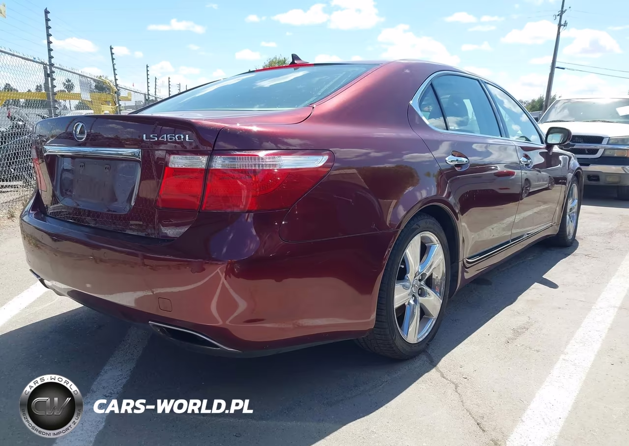 2009 Lexus Ls 460 L VIN:JTHGL46FX95035670 - 4