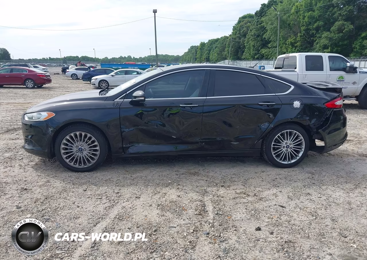 2016 Ford Fusion Titanium VIN:3FA6P0K91GR135182 - 14