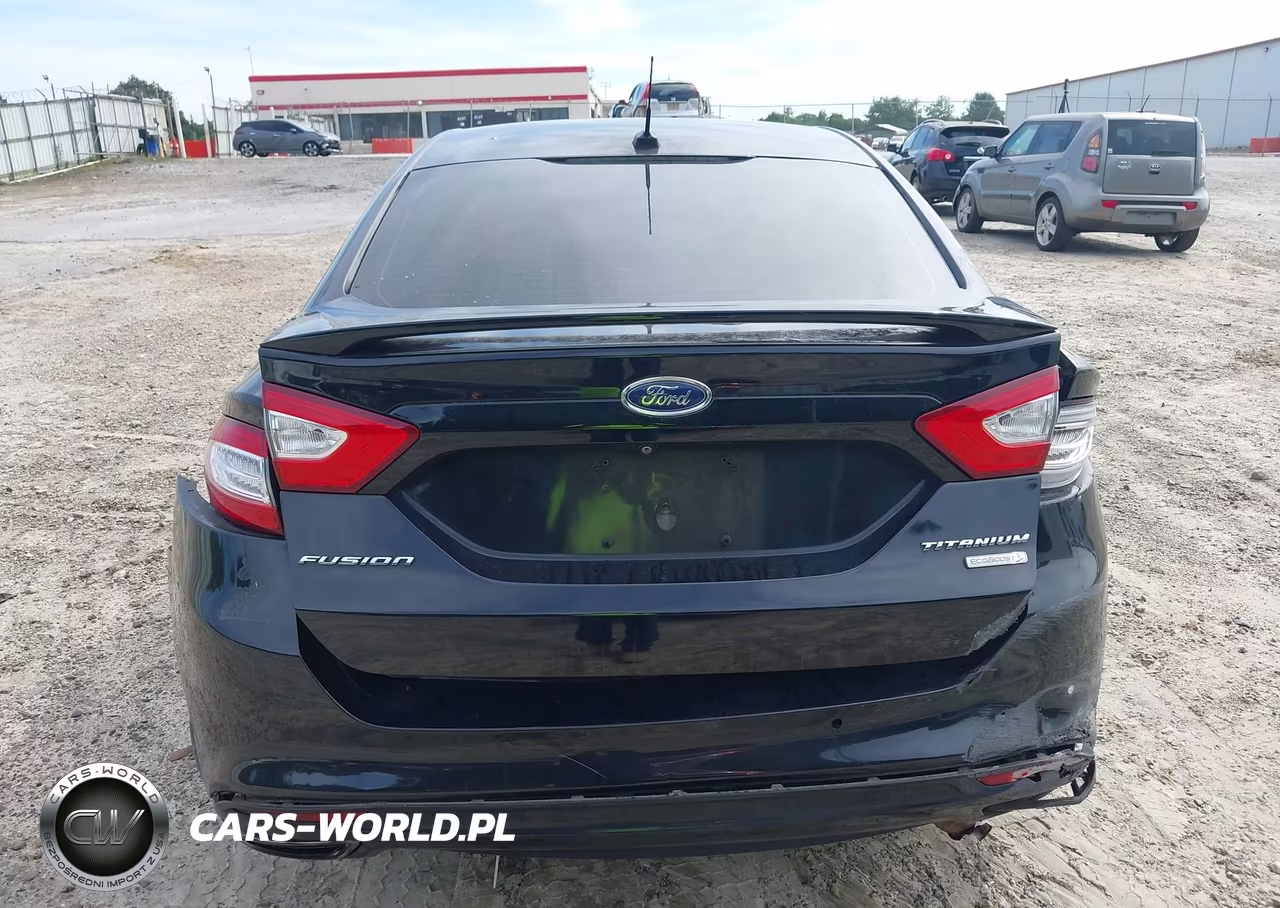2016 Ford Fusion Titanium VIN:3FA6P0K91GR135182 - 16