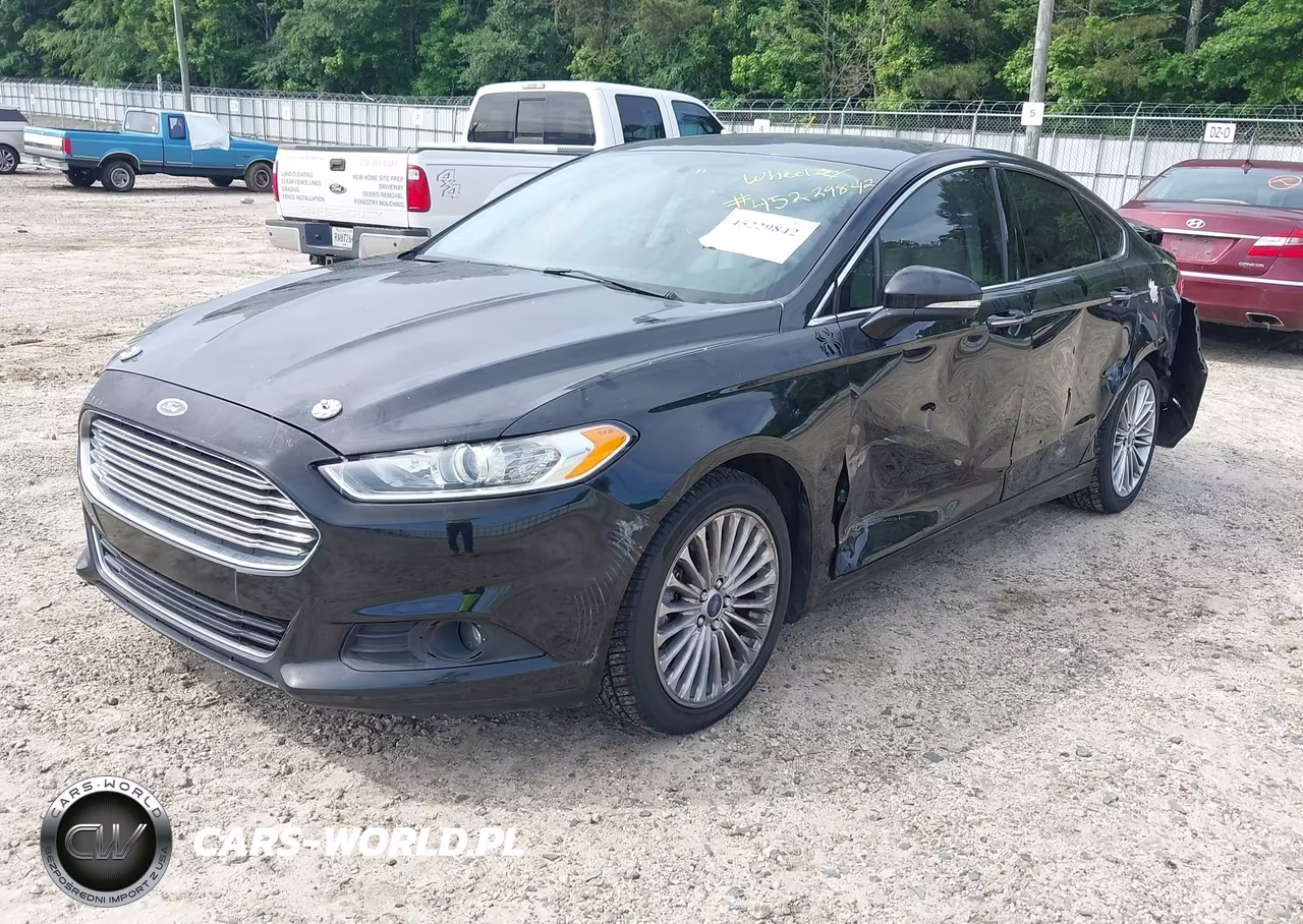 2016 Ford Fusion Titanium VIN:3FA6P0K91GR135182 - 2