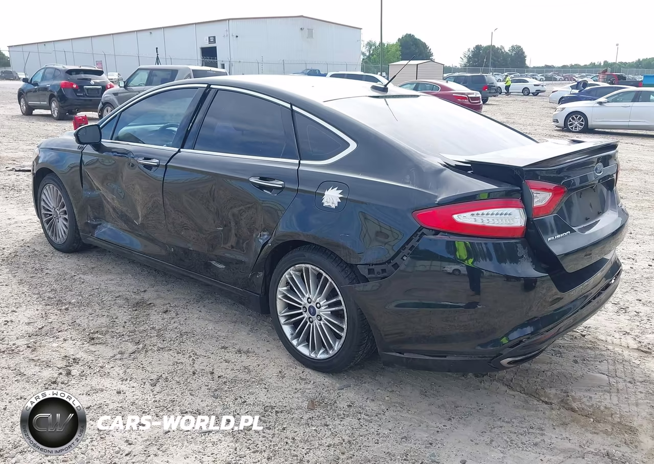 2016 Ford Fusion Titanium VIN:3FA6P0K91GR135182 - 3