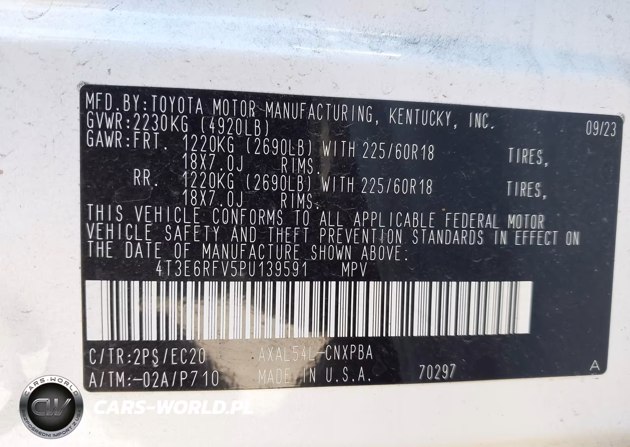 2023 Toyota Rav4 Hybrid Xse VIN:4T3E6RFV5PU139591 - 9