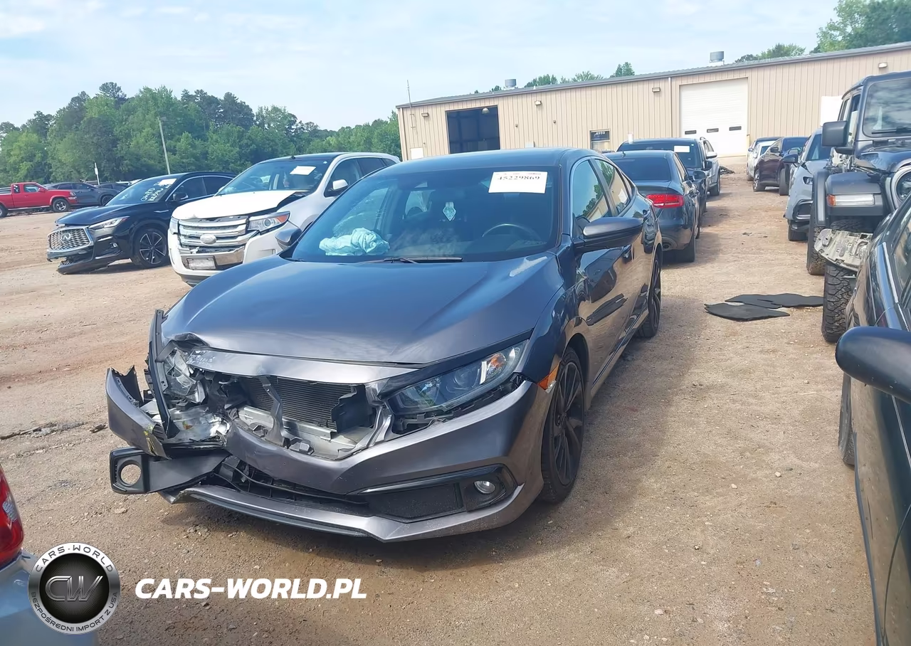 2021 Honda Civic Sport VIN:19XFC2F86ME002553 - 12