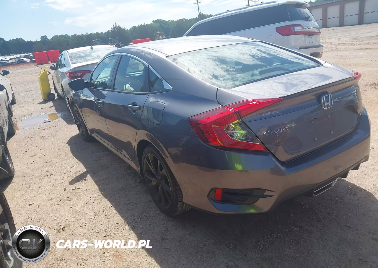 2021 Honda Civic Sport VIN:19XFC2F86ME002553 - 3