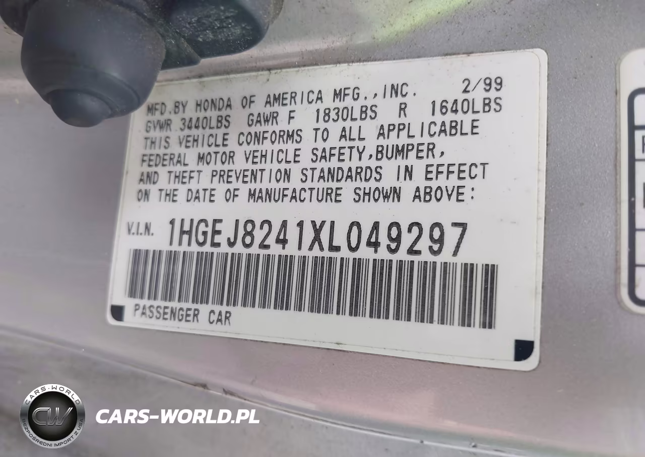 1999 Honda Civic Ex VIN:1HGEJ8241XL049297 - 9