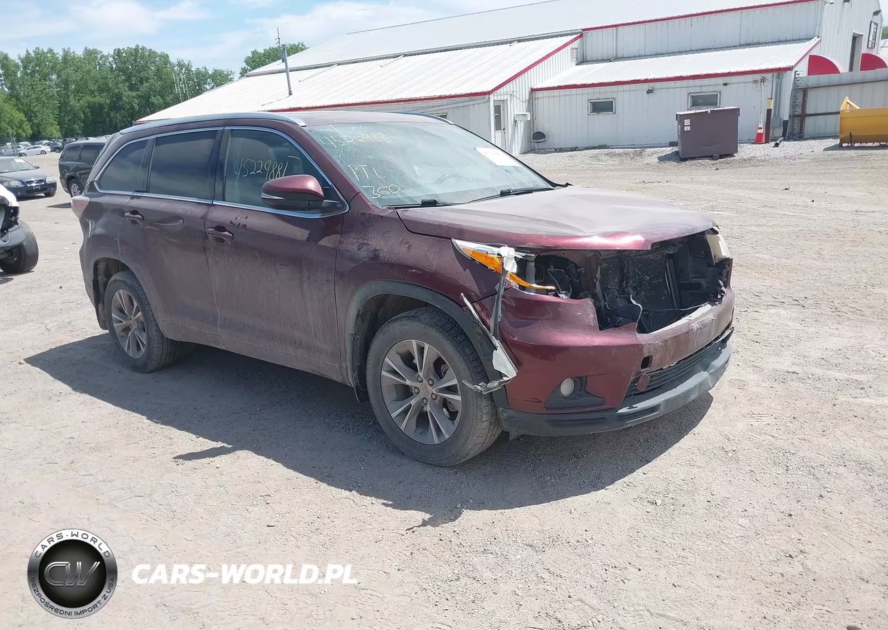 2014 Toyota Highlander Xle V6