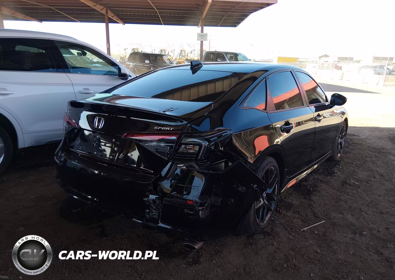 2025 Honda Civic Sport VIN:2HGFE2F53SH501877 - 4