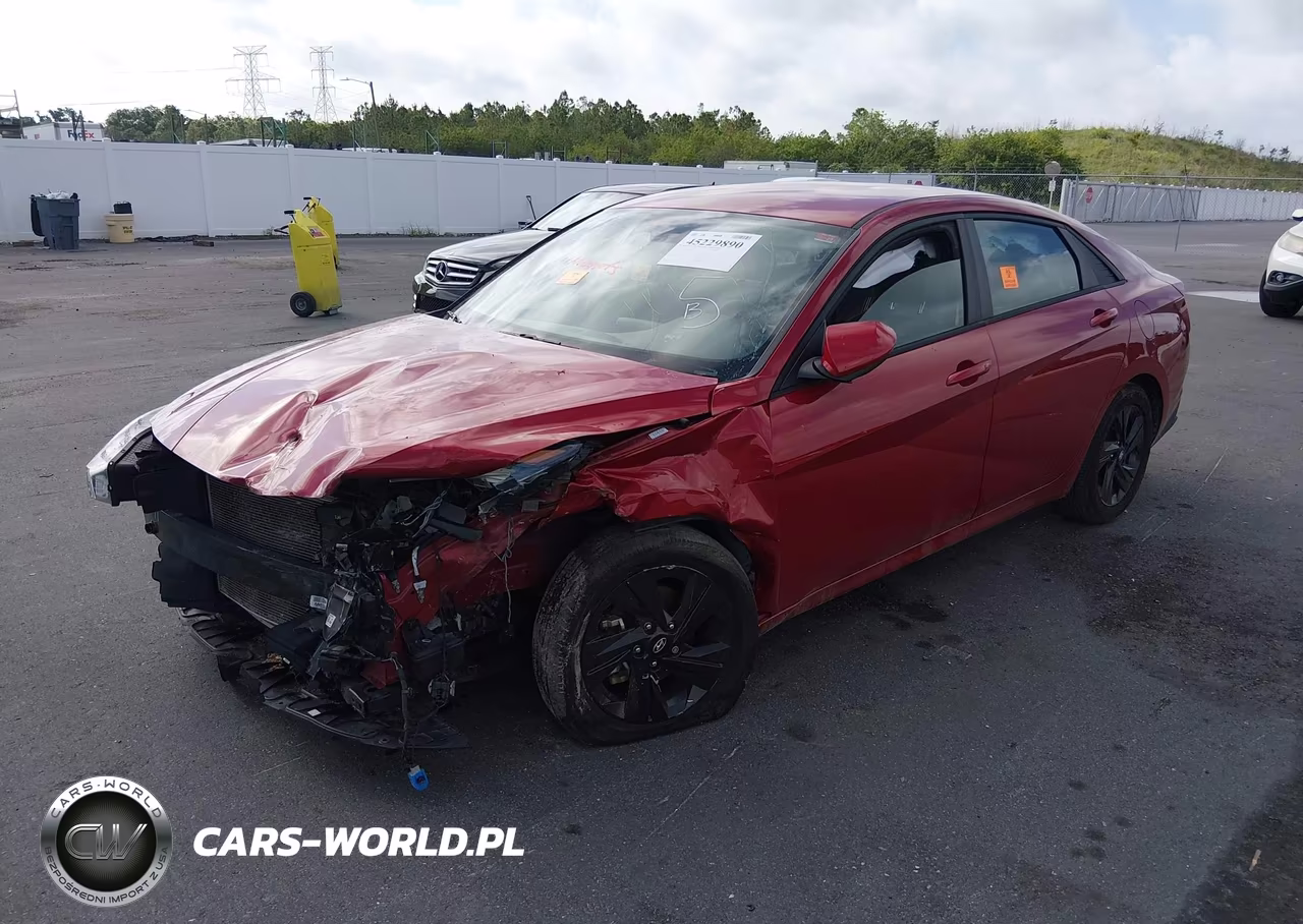 2023 Hyundai Elantra Sel VIN:KMHLM4AG9PU461636 - 2