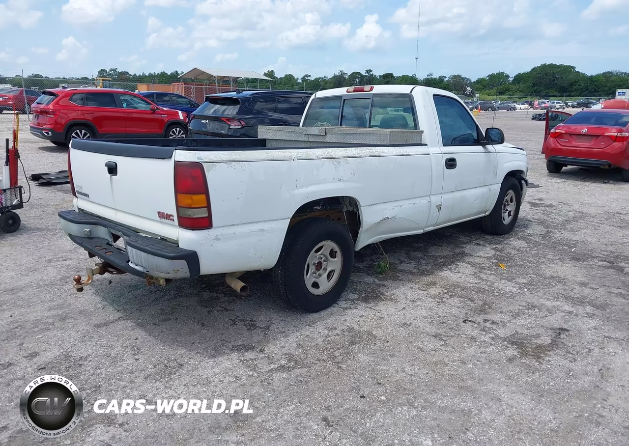 2001 GMC Sierra 1500 Sl VIN:1GTEC14V31E900274 - 4