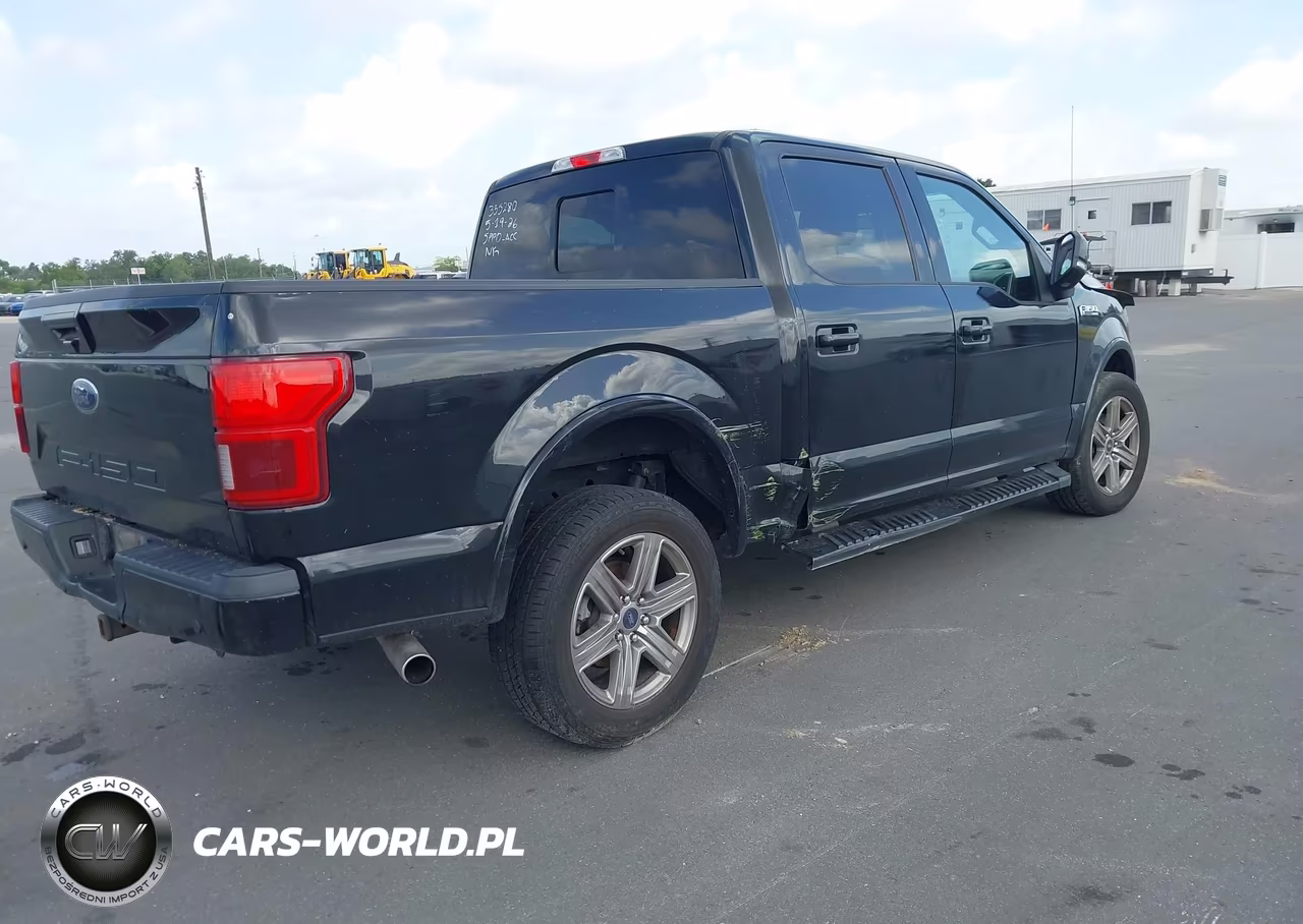 2018 Ford F-150 Lariat VIN:1FTEW1E56JKE29163 - 4