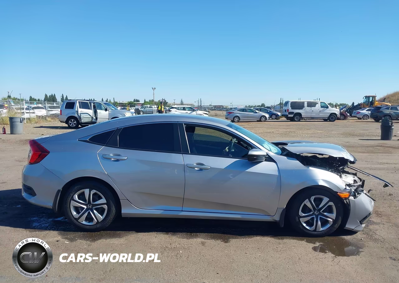 2019 Honda Civic Lx VIN:19XFC2F67KE202787 - 13