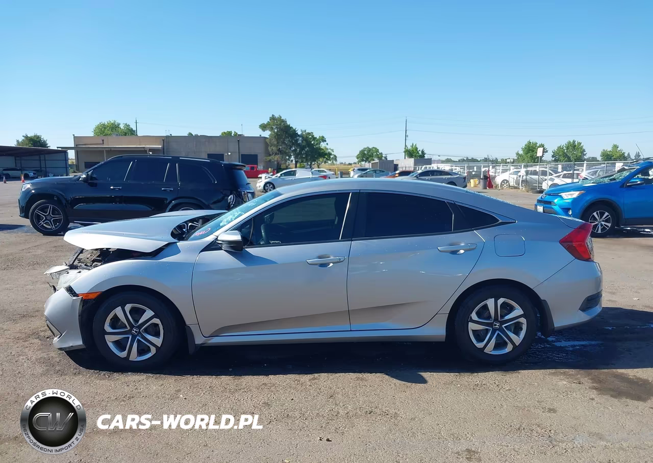 2019 Honda Civic Lx VIN:19XFC2F67KE202787 - 14