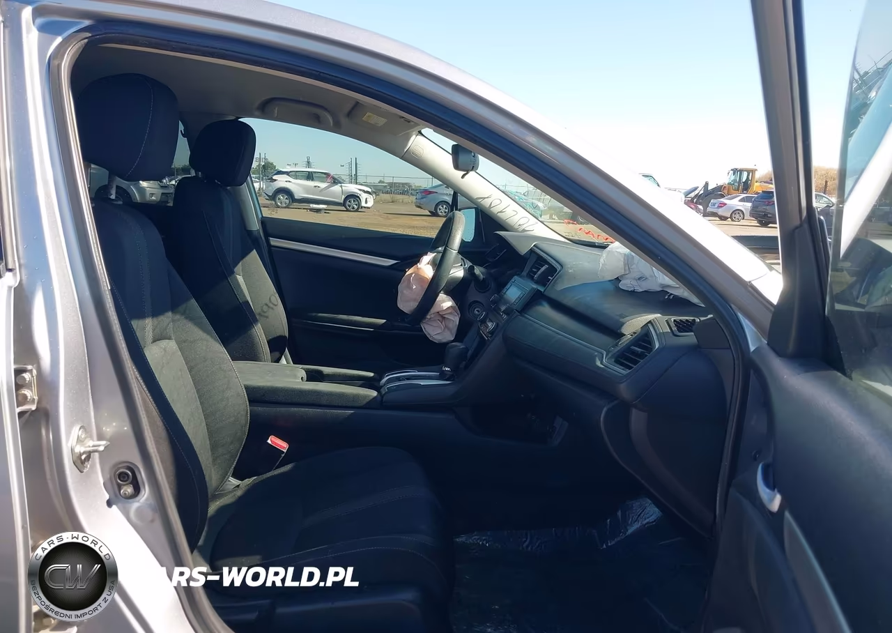 2019 Honda Civic Lx VIN:19XFC2F67KE202787 - 5