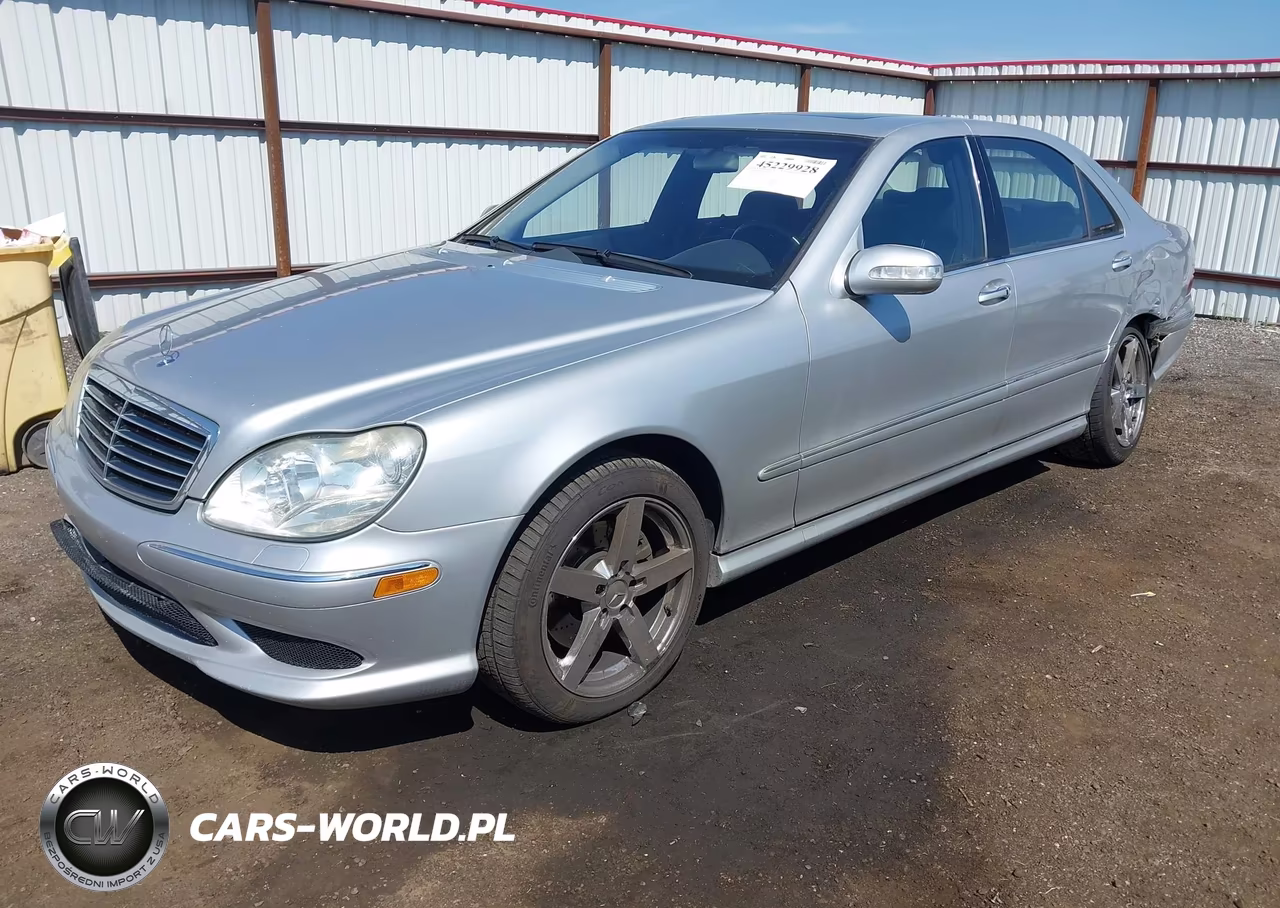 2003 Mercedes-Benz S 500 VIN:WDBNG84J93A372596 - 2