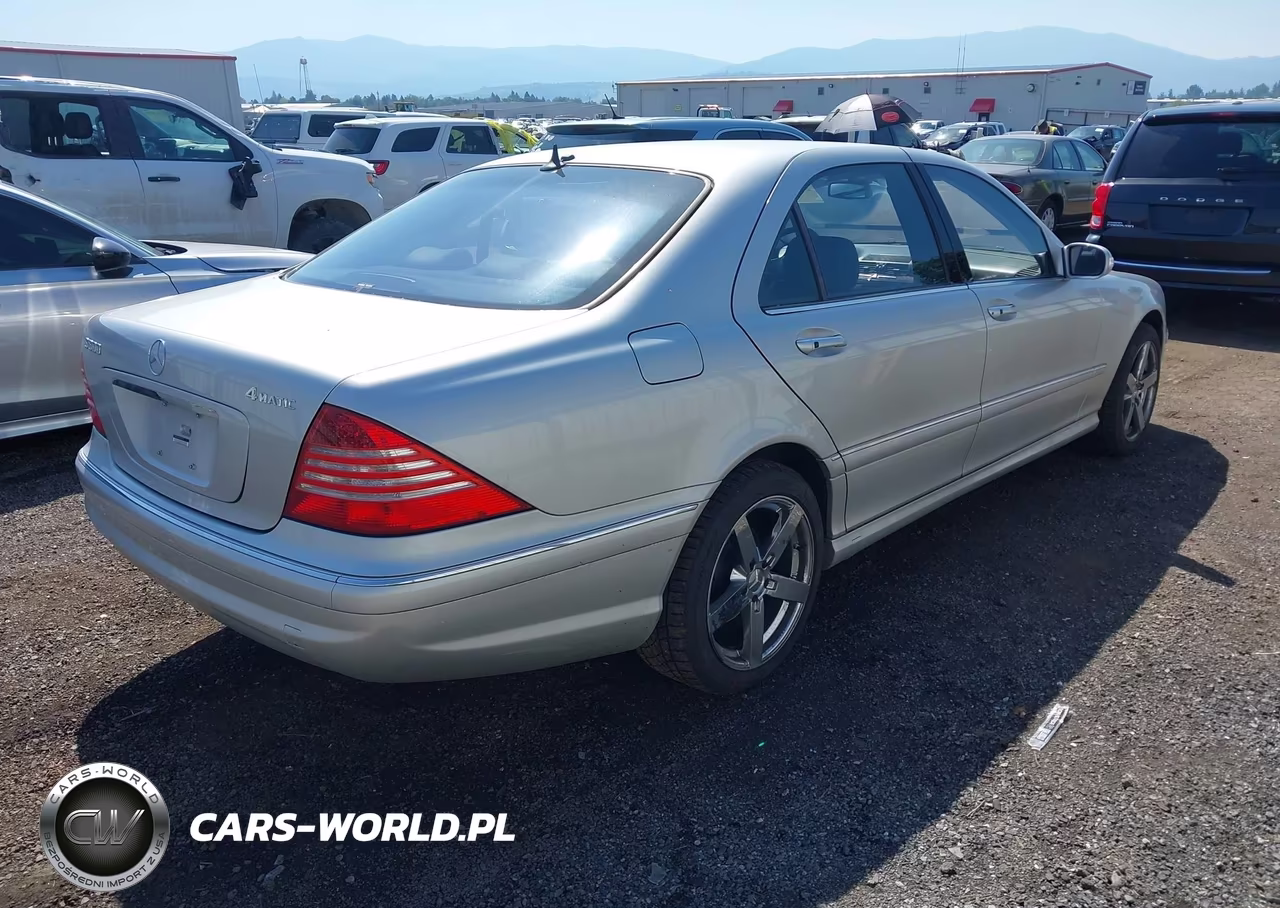 2003 Mercedes-Benz S 500 VIN:WDBNG84J93A372596 - 4