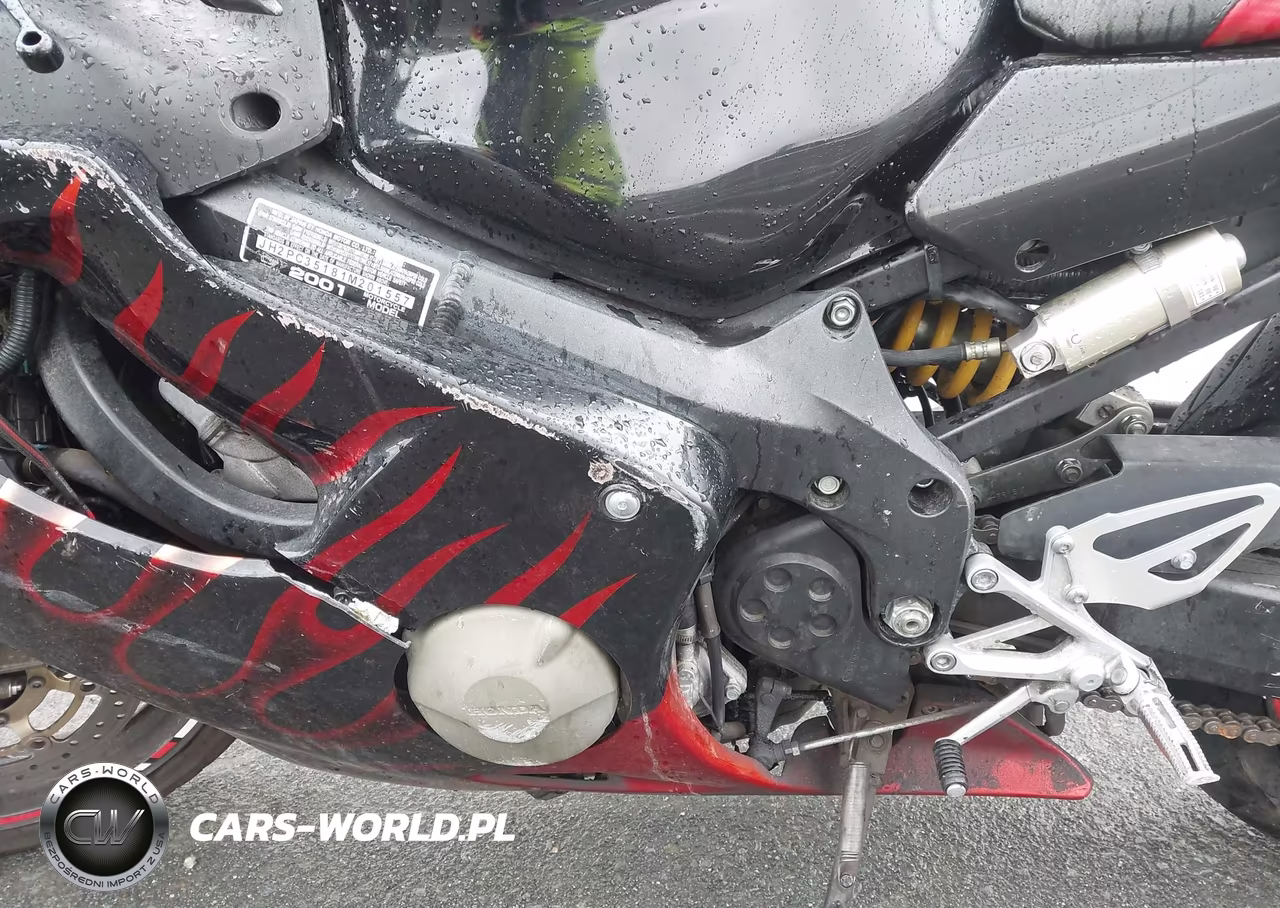 2001 Honda Cbr600 F4 VIN:JH2PC35181M201557 - 9
