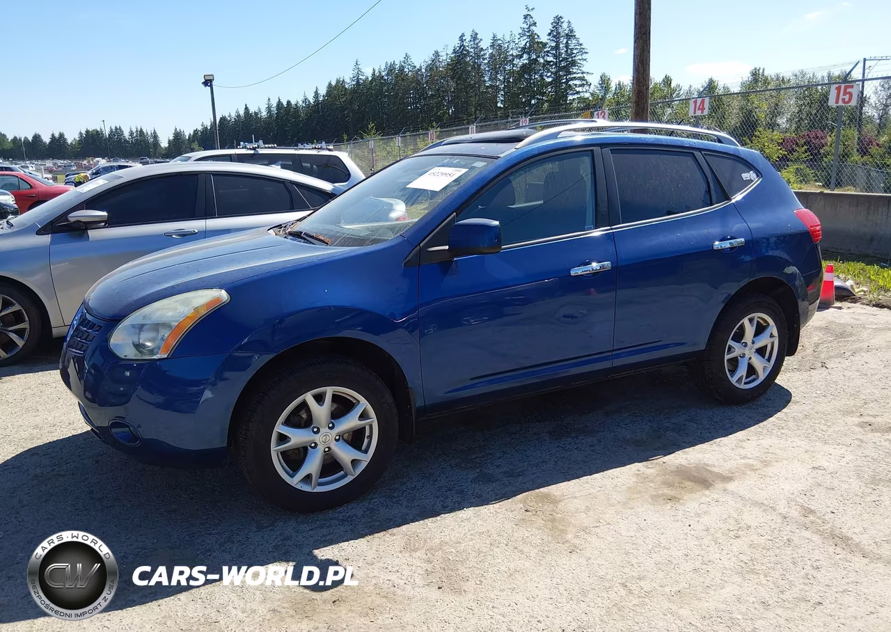 2010 Nissan Rogue Sl VIN:JN8AS5MV1AW123777 - 2