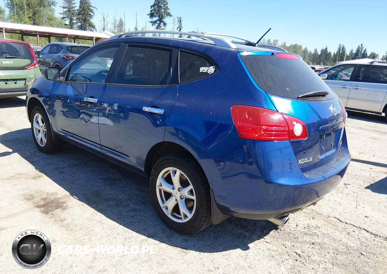 2010 Nissan Rogue Sl VIN:JN8AS5MV1AW123777 - 3