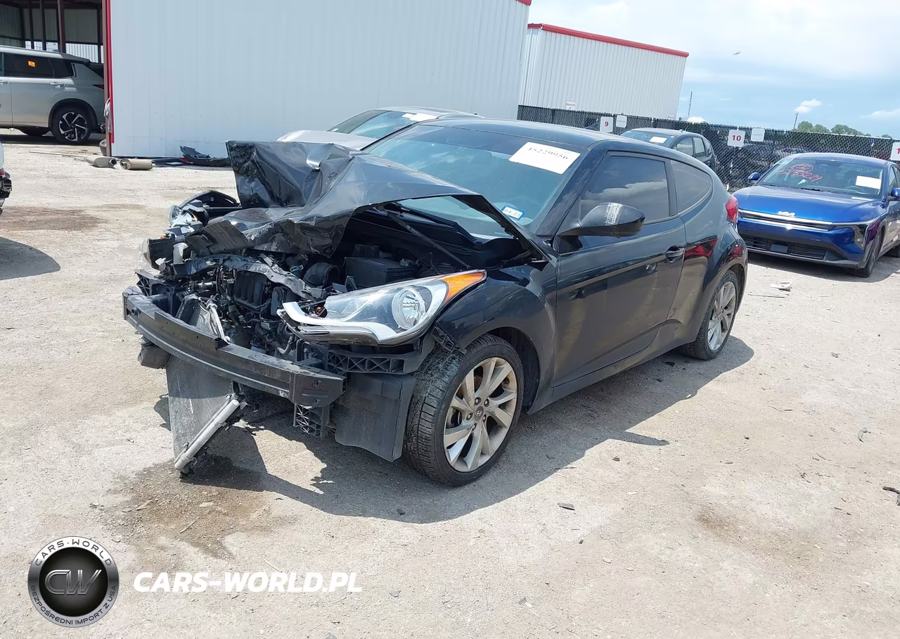 2016 Hyundai Veloster VIN:KMHTC6AD3GU256821 - 2