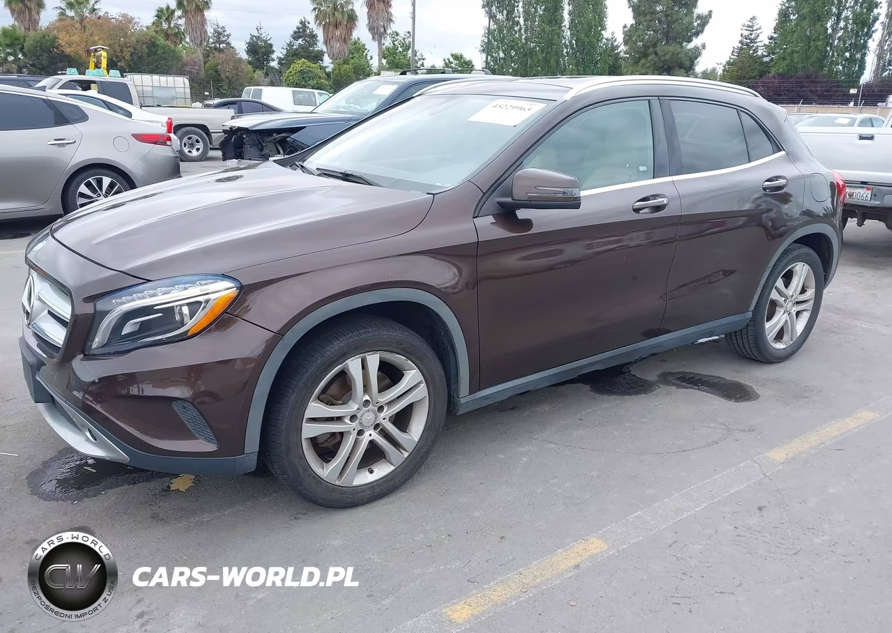 2016 Mercedes-Benz Gla 250 VIN:WDCTG4EBXGJ214454 - 2