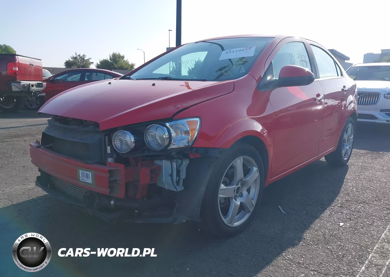 2016 Chevrolet Sonic Ltz Auto VIN:1G1JE5SB4G4137116 - 2