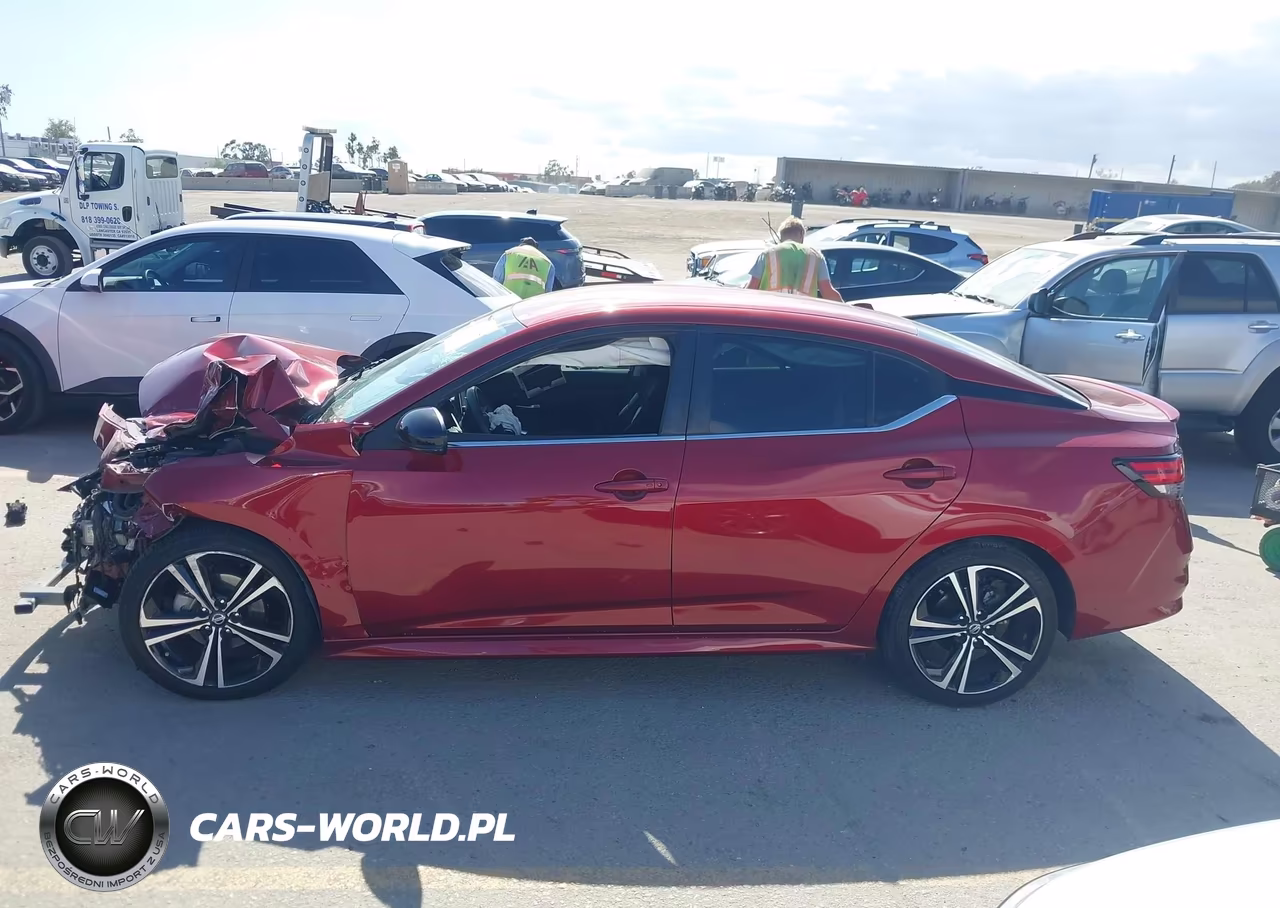 2021 Nissan Sentra Sr Xtronic Cvt VIN:3N1AB8DV6MY205856 - 14