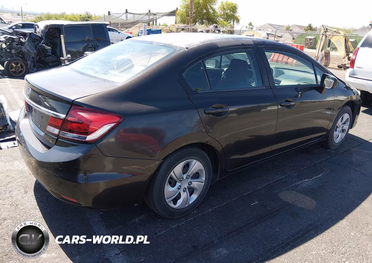 2014 Honda Civic Lx VIN:2HGFB2F5XEH523209 - 4
